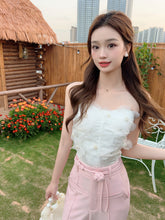 Load image into Gallery viewer, 【月光花影】高定系列 Moonlit Bloom TOP 轻纱上衣 (Top Only)