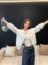 Load image into Gallery viewer, 【云感轻奢】 高定系列 Ivory Leisure Luxe Jacket 亚麻轻感连帽外套(JACKET Only)