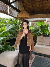 Load image into Gallery viewer, 【雅奢流金】 高定系列 Opulent Suede Contrast Jacket 拼接麂皮外套 (JACKET Only)