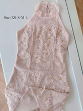 Load image into Gallery viewer, 【花羽微光】高定系列 Blossom Wings Lace Dress(DRESS Only)