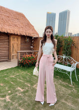 Load image into Gallery viewer, 【蔷薇蜜语】独家定制 Rosé Whispers PANTS 高腰西装长裤 (Pants Only)