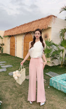 Load image into Gallery viewer, 【月白流纱】独家定制 Moonlight Ripple TOP 单肩荷叶上衣 (Top Only)