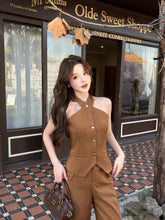 Load image into Gallery viewer, 【春日香调】 高定系列 Spring Chic Tailored Long Pants 高腰修身长裤 (PANTS Only)