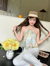 Load image into Gallery viewer, 【雪映珍语】独家定制 Pearl Pocket White Denim Pants 高腰珍珠牛仔长裤(PANTS Only)