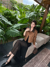 Load image into Gallery viewer, 【雅奢流金】 高定系列 Opulent Suede Contrast Jacket 拼接麂皮外套 (JACKET Only)