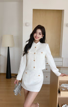 Load image into Gallery viewer, 【鎏金小香】 独家定制 Gilded Chanelle Tweed Skirt 半裙(SKIRT Only)