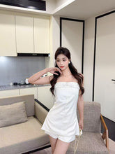 Load image into Gallery viewer, 【绮结柔光】高定系列 Pearl Bow Satin Set 上衣(TOP Only)