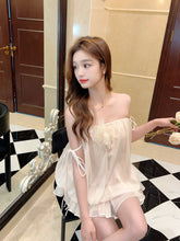 Load image into Gallery viewer, 【香槟花语】高定系列 Champagne Petals SET 轻纱两件套 (2 Piece Set)