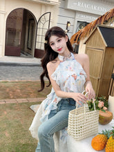 Load image into Gallery viewer, 【缦舞蝶衣】独家定制Silken Butterfly Ruffle Top 蝴蝶流苏上衣 (Top Only)