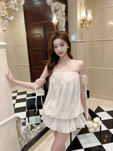 Load image into Gallery viewer, 【香槟花语】高定系列 Champagne Petals SET 轻纱两件套 (2 Piece Set)