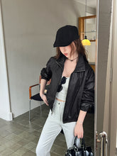 Load image into Gallery viewer, 【雪映珍语】独家定制 Pearl Pocket White Denim Pants 高腰珍珠牛仔长裤（PANTS Only）
