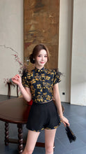 Load image into Gallery viewer, 【鎏金盛世】高定系列 Gilded Dynasty Family Series 黑金提花 · 男装 (TOP Only)
