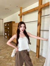 Load image into Gallery viewer, 【白昼蕾语】独家定制 Daylight Lace Cami 醋酸蕾丝吊带背心（TOP Only）
