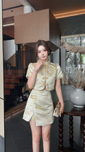 Load image into Gallery viewer, 【云锦山色】高定系列 情侣装 Golden Landscape Couple Series 东方山水锦纹 · 女装套装 (SET Only)

