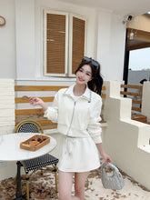 Load image into Gallery viewer, 【璨影流光】 高定系列 Sparkle Radiance Drawstring Mini Skirt 半裙（SKIRT Only）
