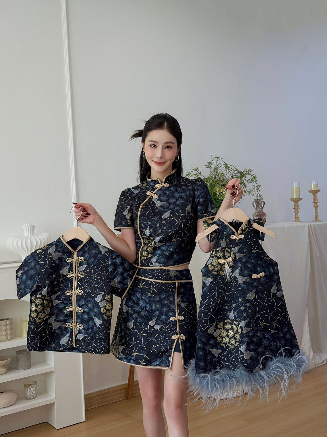 【星河金羽】高定系列 全家福套装 Golden Plumage Family Set 男童上衣(TOP Only)