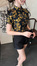 Load image into Gallery viewer, 【鎏金盛世】高定系列 Gilded Dynasty Family Series 黑金提花 · 男装 (TOP Only)
