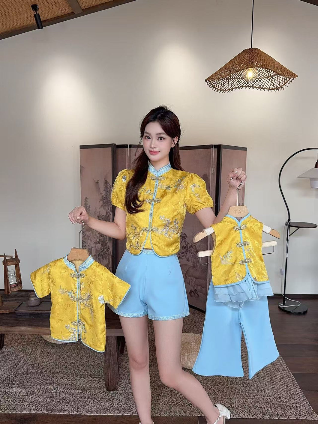 【蝶舞金竹】高定系列 全家福套装 Golden Equinox Family Set 男童上衣(TOP Only)