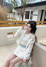 Load image into Gallery viewer, 【璨影流光】 高定系列 Sparkle Radiance Drawstring Mini Skirt 半裙（SKIRT Only）
