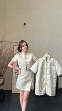 Load image into Gallery viewer, 【云锦山色】高定系列 情侣装 Golden Landscape Couple Series 东方山水锦纹 · 女装套装 (SET Only)
