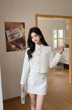 Load image into Gallery viewer, 【鎏金小香】 独家定制 Gilded Chanelle Tweed Skirt 半裙（SKIRT Only）
