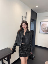 Load image into Gallery viewer, 【星夜闪影】 独家定制 Starry Night Sequin Mini Skirt 亮片短裙 (SKIRT Only)
