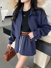 Load image into Gallery viewer, 【璨影流光】 高定系列 Sparkle Radiance Drawstring Mini Skirt 半裙（SKIRT Only）
