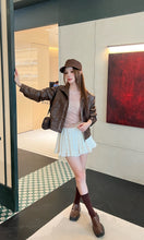 Load image into Gallery viewer, 【摩卡漫旅】高定系列 Mocha Voyage PU Leather Jacket 摩卡PU皮外套（OUTER Only）
