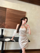 Load image into Gallery viewer, 【霜绫月曦】 高定系列 Frosted Silklight Two-Piece Set 冰绫轻奢新中式套装 (SET Only)
