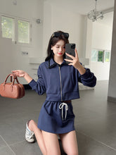 Load image into Gallery viewer, 【璨影流光】 高定系列 Sparkle Radiance Drawstring Mini Skirt 半裙（SKIRT Only）
