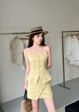 Load image into Gallery viewer, 【香槟曜影】独家定制 Champagne Sculpt Vest 西装收腰背心上衣（TOP Only）
