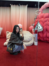 Load image into Gallery viewer, 【摩卡秋风】 高定系列 Mocha Breeze Faux-Leather Jacket 夹克（JACKET Only）
