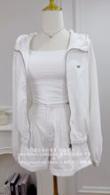 Load and play video in Gallery viewer, 【云感轻奢】 高定系列 Ivory Leisure Luxe Shorts 亚麻轻感高腰短裤（SHORTS Only）
