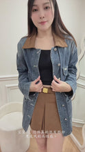 Load and play video in Gallery viewer, 【旧日微醺】高定系列 Vintage Suede Collar Denim Jacket 麂皮领水洗牛仔外套（JACKET Only）
