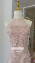 Load and play video in Gallery viewer, 【花羽微光】高定系列 Blossom Wings Lace Dress（DRESS Only）
