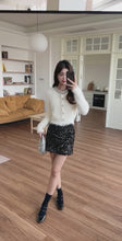 Load and play video in Gallery viewer, 【星夜闪影】 独家定制 Starry Night Sequin Mini Skirt 亮片短裙 (SKIRT Only)

