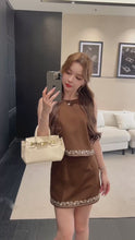 Load and play video in Gallery viewer, 【暖棕漫影】 高定系列 Cocoa Boheme Embroidery Skirt 波西刺绣半身短裙（SKIRT Only）
