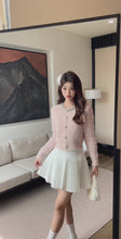 Load and play video in Gallery viewer, 【雪影轻舞】 独家定制 Snowlit Pleated A-line Skirt 西装料百褶短裙 (SKIRT Only)
