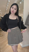 Load and play video in Gallery viewer, 【暮色学院】独家定制 Twilight Prep Plaid Pleated Skort 格纹百褶裤裙（SKORT）
