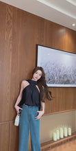 Load and play video in Gallery viewer, 【星屿蓝调】独家定制 Stardust Coast Wide Leg Jeans 星链织带牛仔拖地裤（PANTS Only）
