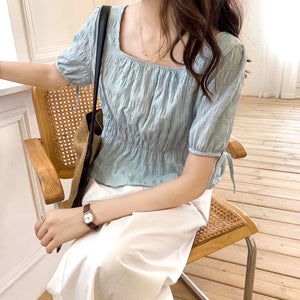 FRENCH GIRLY STYLE TOP