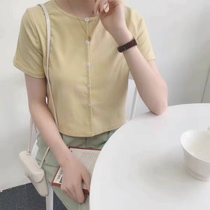 CUTE FORM FITTING TEE