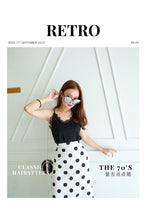 Load image into Gallery viewer, RETRO 70S POLKA DOT SKIRT
