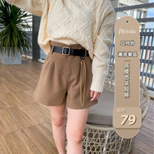 Load image into Gallery viewer, HIGH WAIST SUIT SHORTS
